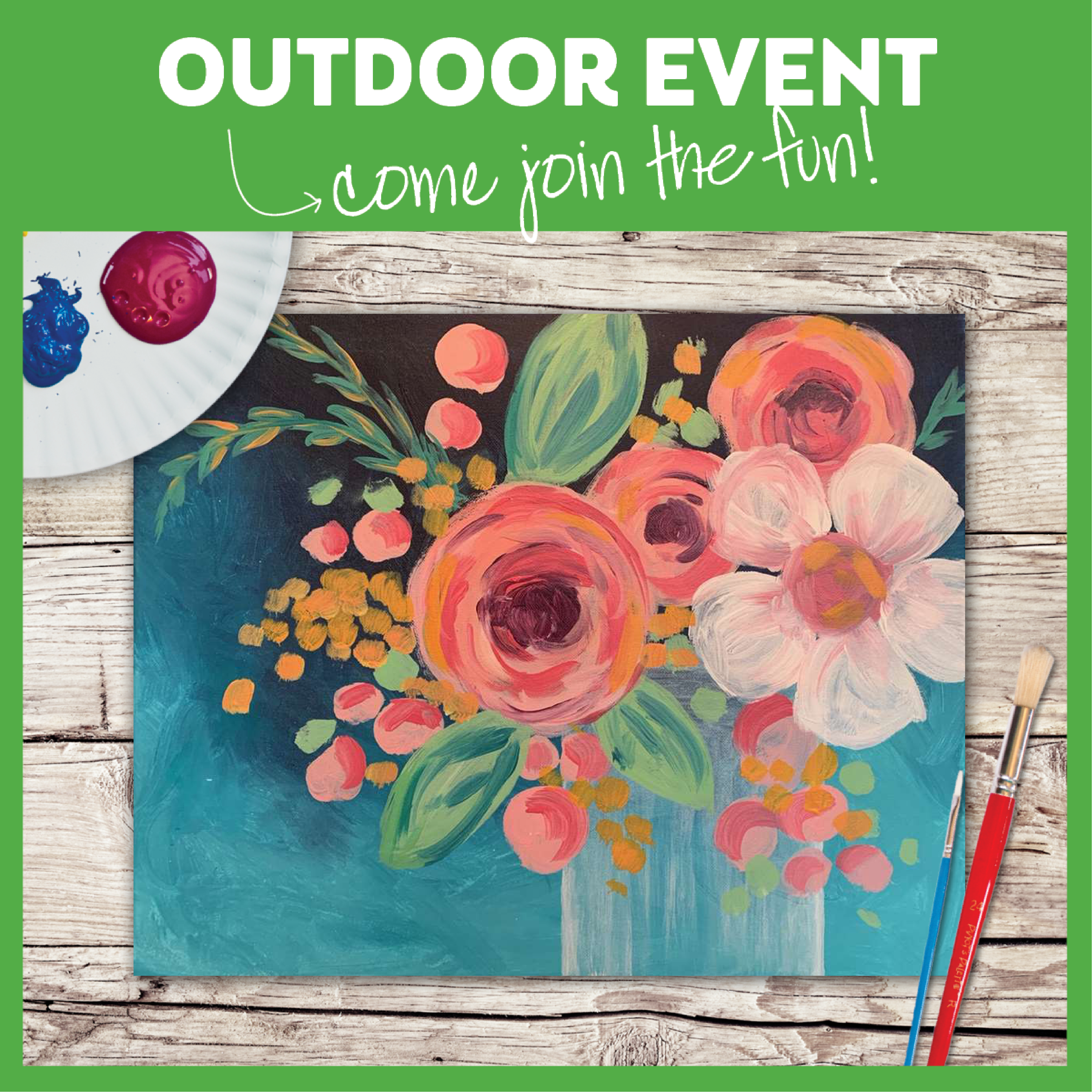 Paint on the Patio!